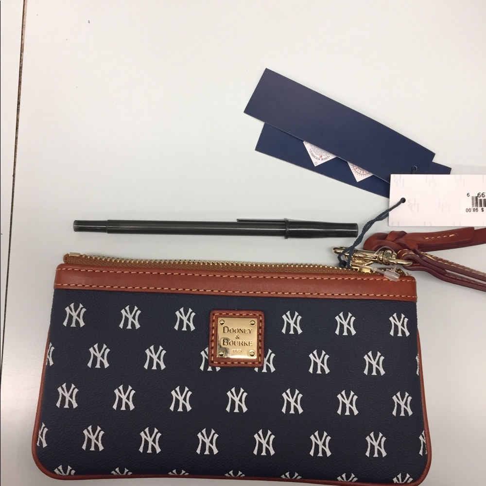 New York Yankees Dooney & Bourke Leather Wallet